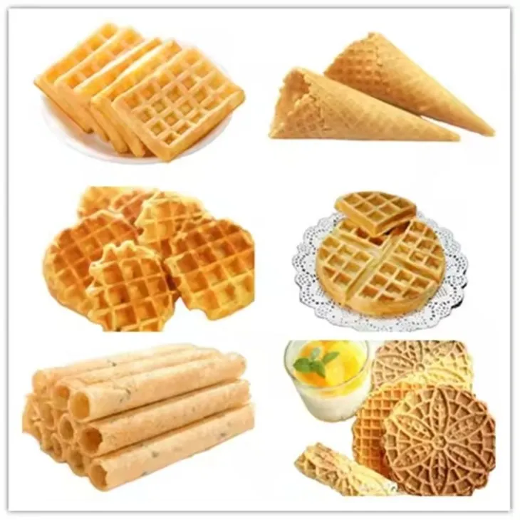 Automatic Waffle Cone Baking Machine 6