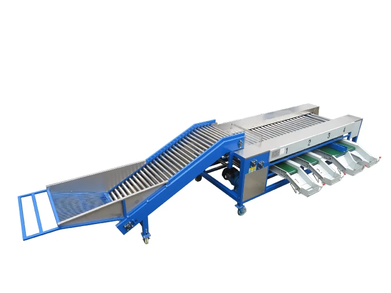 Vegetable and fruit sorting machine Vegetable and fruit sorting machine
